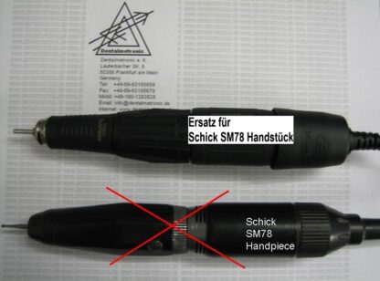 Handstück Ersatz passend für Schick SM78 Knieanlasser, Fussanlasser, Steuergerät