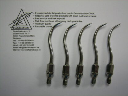 5x Nr. 5 ZEG Spitze Scaler Tips passend für KaVo SONICflex 2000, 2000L, 2000N, 2003L, NSK S970 & W&H PROXEO ZA-55