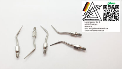 5x Nr. 8 ZEG Spitze Scaler Tips passend für KaVo SONICflex 2000, 2000L, 2000N, 2003L, NSK S970 & W&H PROXEO ZA-55