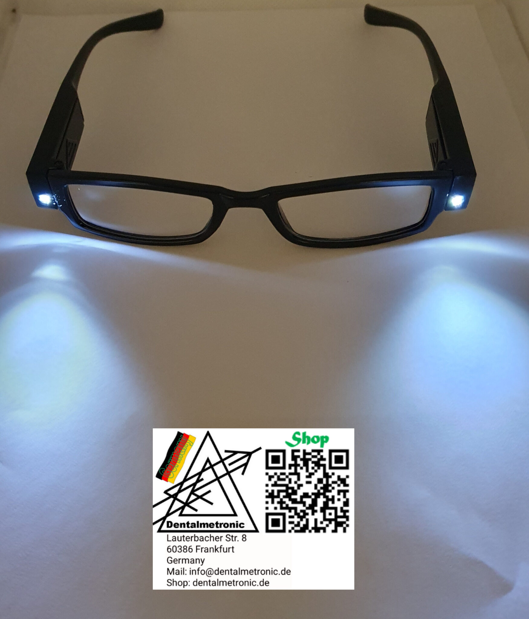 Led Brille Lesebrille Nachtbrille Sehhilfe Mit Licht Inkl Batterie