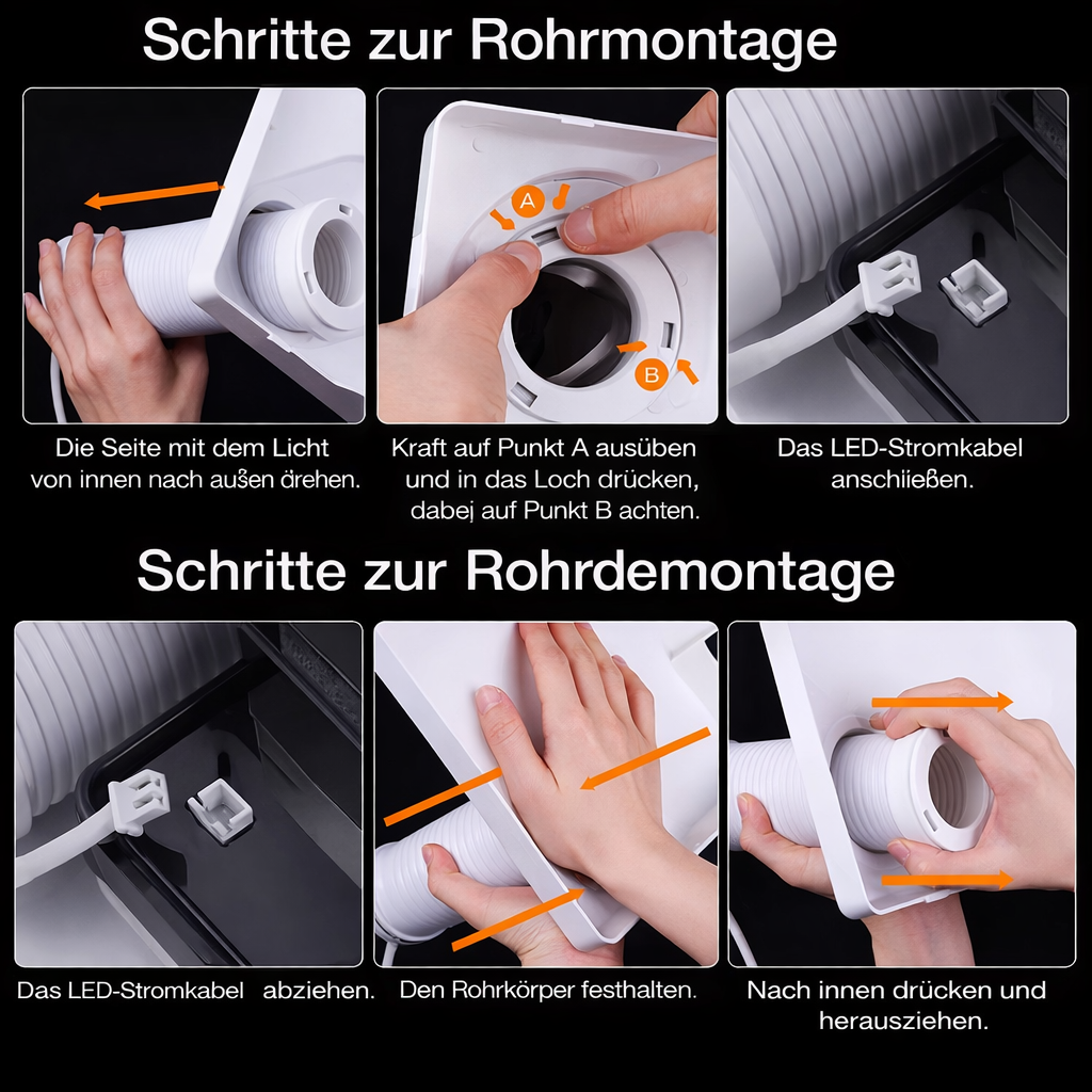 Dental Nail Multifunktion Mobile Absaugung Staubabsaugung Tischabsaugung – Bild 6